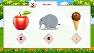 Ch 3 | Pairs Publication | English pre primer | LKG | Vowels | For children