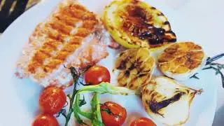 🔥 Craft Beer Meets Fire & Flavor: Ceviche + Grilled Salmon Perfection