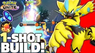 Pok&eacute;mon Unite Zeraora ONE-SHOT Build is INSANE!😳 (Zeraora Master Build, Held Items & Gameplay)