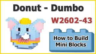 How to Build Blocks Donut Dumbo LeleBrother W2602-43 Instructions Specifications