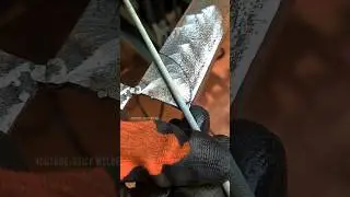 quick welder tricks working with thin metal work #welding #welder #metalworking #fabrication