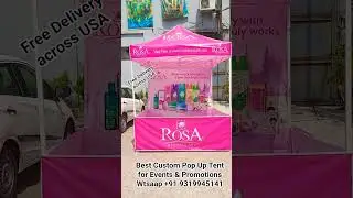 Best Custom Pop Up Tent for Events & Promotions | Free Delivery in USA | Direct from Manufacturer