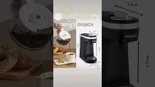 #CHULUX #coffee CHULUX One Cup Coffee Maker want to with you to play in the weekend!
