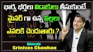 If The Wife And Husband divorce, The Minor Children Will Belong To Whom | Advocate Srinivas Chauhan