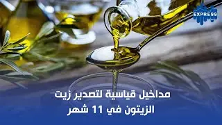 مداخيل قياسية لتصدير زيت الزيتون في 11 شهر