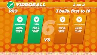 VIDEOBALL - Solo Ranked 2v2 (meauxdal, mbc, chopchopdigdig, WickedCestus)