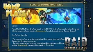 RAID: Shadow Legends | 10x Chance for Dracomorph | Vamp Plays