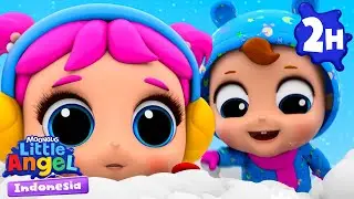 Begini Caranya (Lagu Musim Dingin) | Little Angel Bahasa Indonesia | Kartun dan Lagu Anak