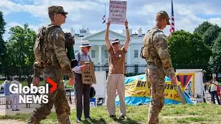 Protests planned against Trump crackdown for Labour Day in Washington, DC