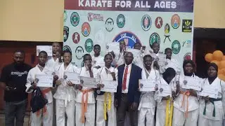 You Won&rsquo;t Believe How Many Karate Students Showed Up in Lagos! #karate #karatelife #karatetraining 