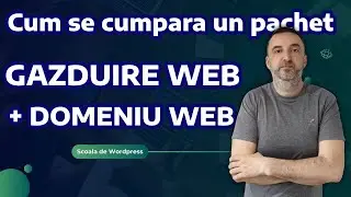 💾Gazduire website si nume de domeniu, vezi pas cu pas cum se cumpara un hosting si un domeniu web