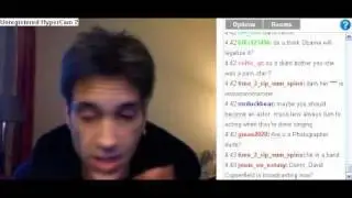 Staind Johnny April chillin' on cam in chatroom