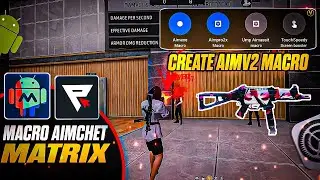 Free fire aimbot Apk ☠️ Macrodroid sensi | 1000% Working App🔥No recoil Headshot app 👹  red buttonFF
