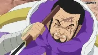 Epic Scene - Zoro Roronoa Vs  Fujitora HD