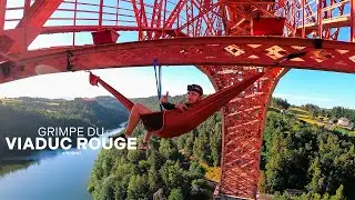 Escalade d'un viaduc à mains nues (120M)