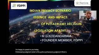Puttaswamy Judgement