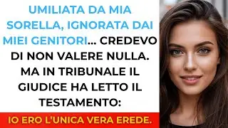 Sei solo l’errore di papà”, mi ha sussurrato mia sorella — poi il giudice ha mostrato il vero erede…
