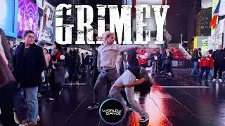 [DANCE IN PUBLIC NYC] SEAN X KAYCEE - GRIMEY WOD COVER BY QUANTUM DANCE CREW
