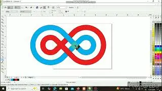 How to make logo in corel draw.