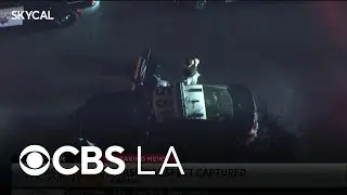 Suspect arrested after high-speed pursuit through San Gabriel Valley