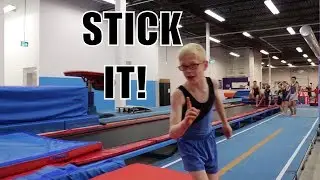 Modified Gymnastics Stick It Challenge