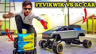 RC Car 4x4 VS Fevikwik Super Glue Most Dangerous Experiment - Toy Zoom Bro TV 