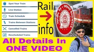 How to know Live Train(Rail) Status using any Smartphone by GeekyRakesh