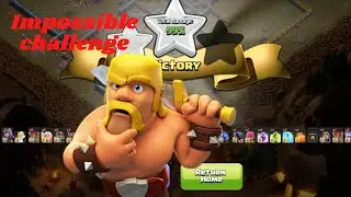 clash of clans august qualifier challenge// impossible challenge