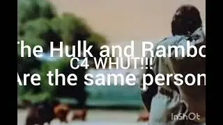 #PROOF John Rambo is actually Dr. David Banner aka the incredible HULK,