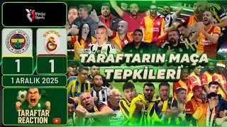 Taraftar Tepkileri: Fenerbahçe 1-1 Galatasaray Maçında Neler Yaşandı?