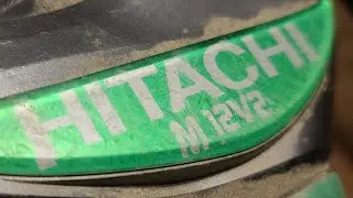 Обзор и разборка погружного фрезера Hitachi M12V2