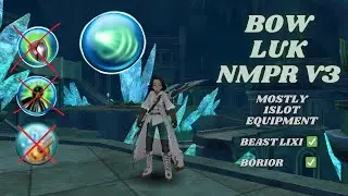 Cyclon Bow Luk NMPR Borior and Dark Lixi Farmer #toramonline #gaming #silquinzel