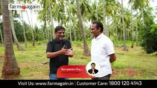 தென்னை விவசாயத்தில் துல்லிய விவசாய முறையை பயன்படுத்தும் விவசாயி | Precision Farming | Farmagain