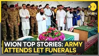 LeT Funerals: Pak Army Mingles with Terrorists | WION Top Videos 2025