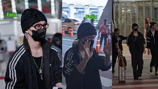 Felix Stray Kids Arrives At Thailand For Attending TAMBURINS Event