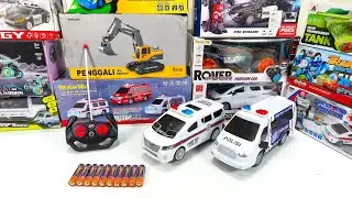 Unboxing RC Police Car, Ambulance First Aid, Urban Pick-Up & McQueen