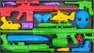 Membersihkan Sniper Rifle, Shotgun, Ak47, Glock Pistol, Tank, Helicopter, Mouser PSTL, Eps 286