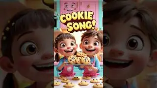 Cookie Song! 🍪 Sing Along & Bake With Us! #kindergartenlearningvideos #letsbake #bakeoff