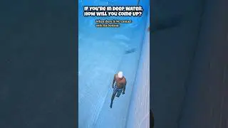 4 Ways to Come Up from Deep Water, Which One Do You Use? - Swimming Tips 🏊 #swimming #deepwater