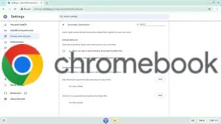 How To Disable Automatic Downloads on Chromebook [Guide]