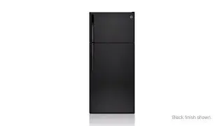 GE 15.53-cu ft Top-Freezer Refrigerator
