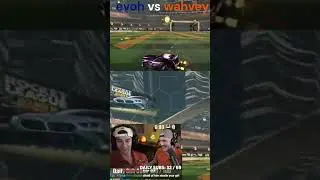 AlphaKep and Feer Fake Kiss while streaming NA 1v1 Finals EVOH vs WAHVEY #rocketleague #rl  #funny