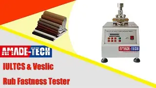 IULTCS & Veslic Rub Fastness Tester - AmadeTech