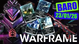 Baro Ki'Teer Location & Inventory 23 January 2026 - Warframe