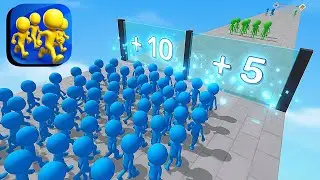 Crowd Runners - All Levels Gameplay (Part 13) | Android & iOS