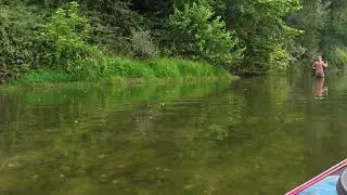 June 15 2025. Fly fishing on the Ard&egrave;che river, Part 1.