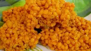 Boondi Mithai / Boondi Jaggery Chakki Video Recipe