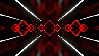 Red White Strobe Neon Rhythm Tunnel Background VJ Loops in&nbsp;4k   VidaVFX 1080p, h264