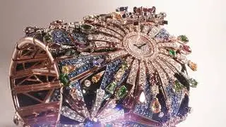 Fuochi D&rsquo;Artificio cuff watch by Bulgari