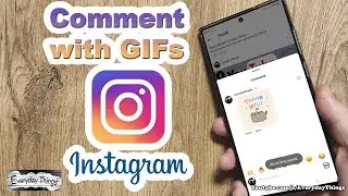 How to Comment a GIF on Instagram - Easy Tutorial